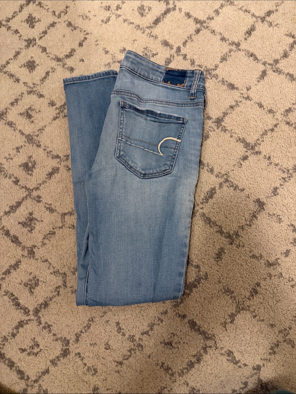 Light Blue Women's Jeans - Classic Stretch Denim